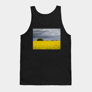 Rapeseed Fields - Impressionist - Oil Painting Effect Tank Top